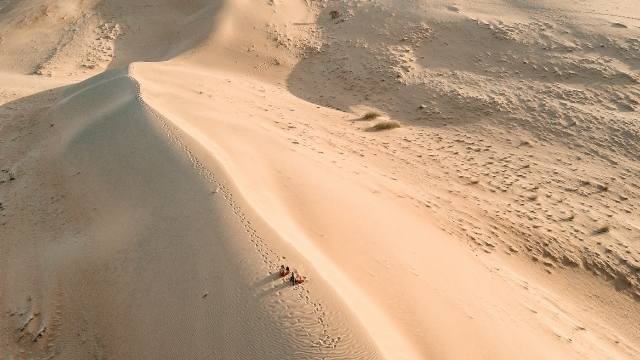 vue au drone dune du pilat